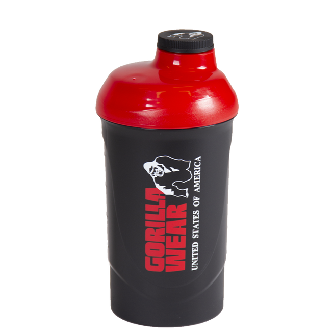 Gorilla Wear Wave Shaker Черный/Красный 600 мл