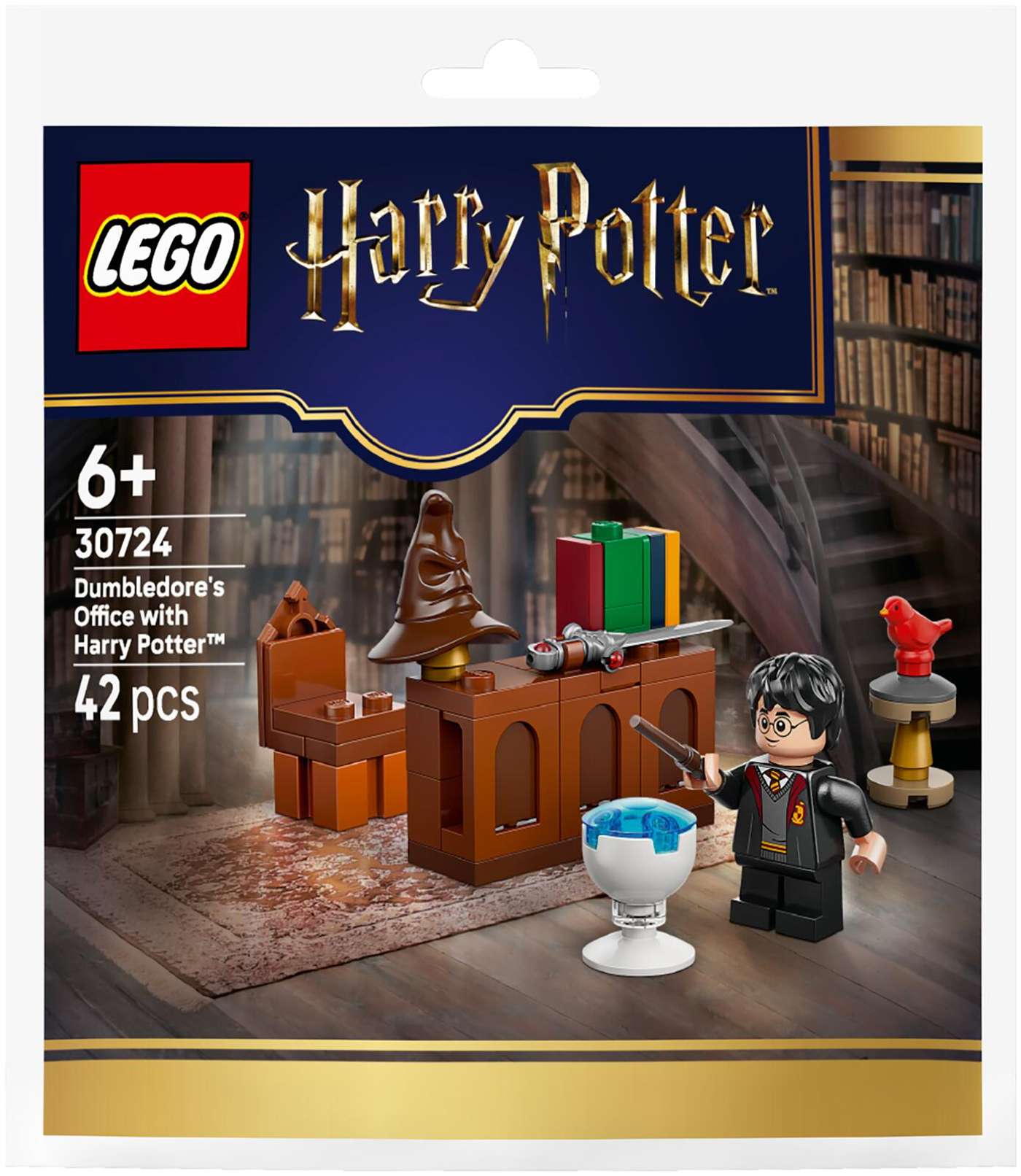 Сумки LEGO® Recruitment Bags (30724) «Кабинет Дамблдора и Гарри Поттер™»