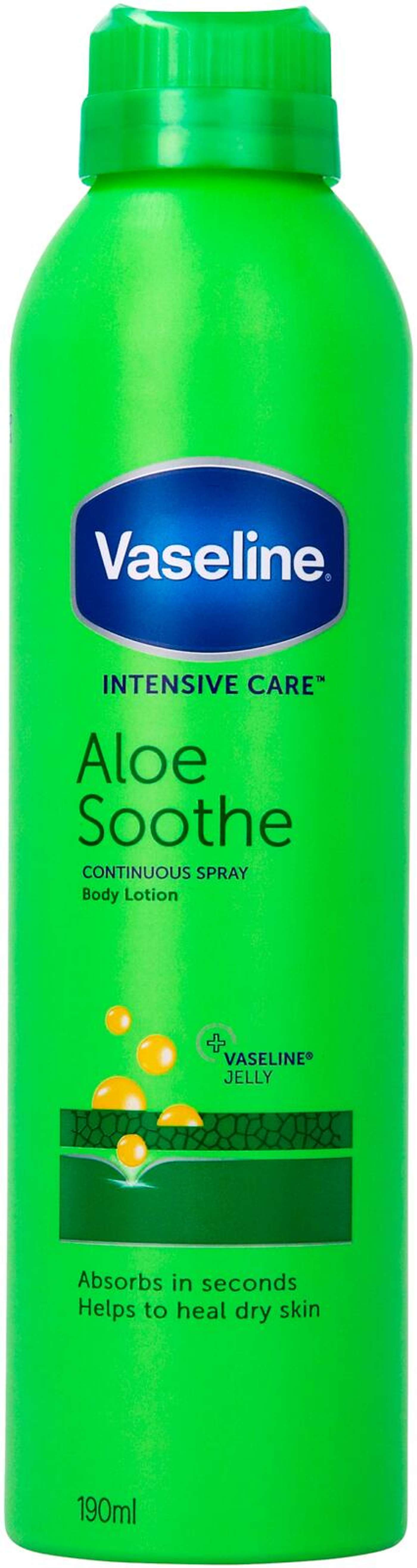 Крем для тела Vaseline Aloe Soothe Spray 190мл