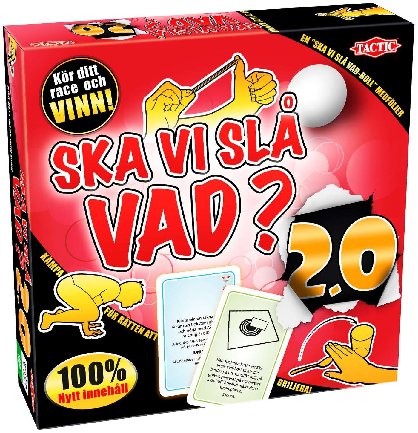 Тактическая настольная игра Ska vi slå vad? 2. 0 ЮВ