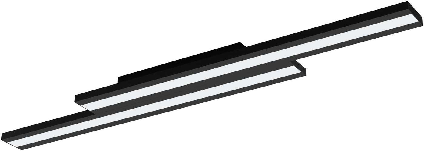 EGLO Потолочный светильник Connect. z Saliteras-Z LED 116см 2x10, 2Вт черный (цвет Черный)
