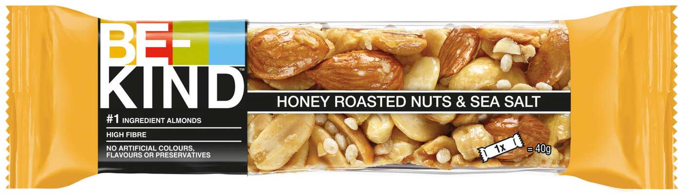 Ореховый батончик BE-KIND Honey Roasted Nuts & Sea Salt (40 г)