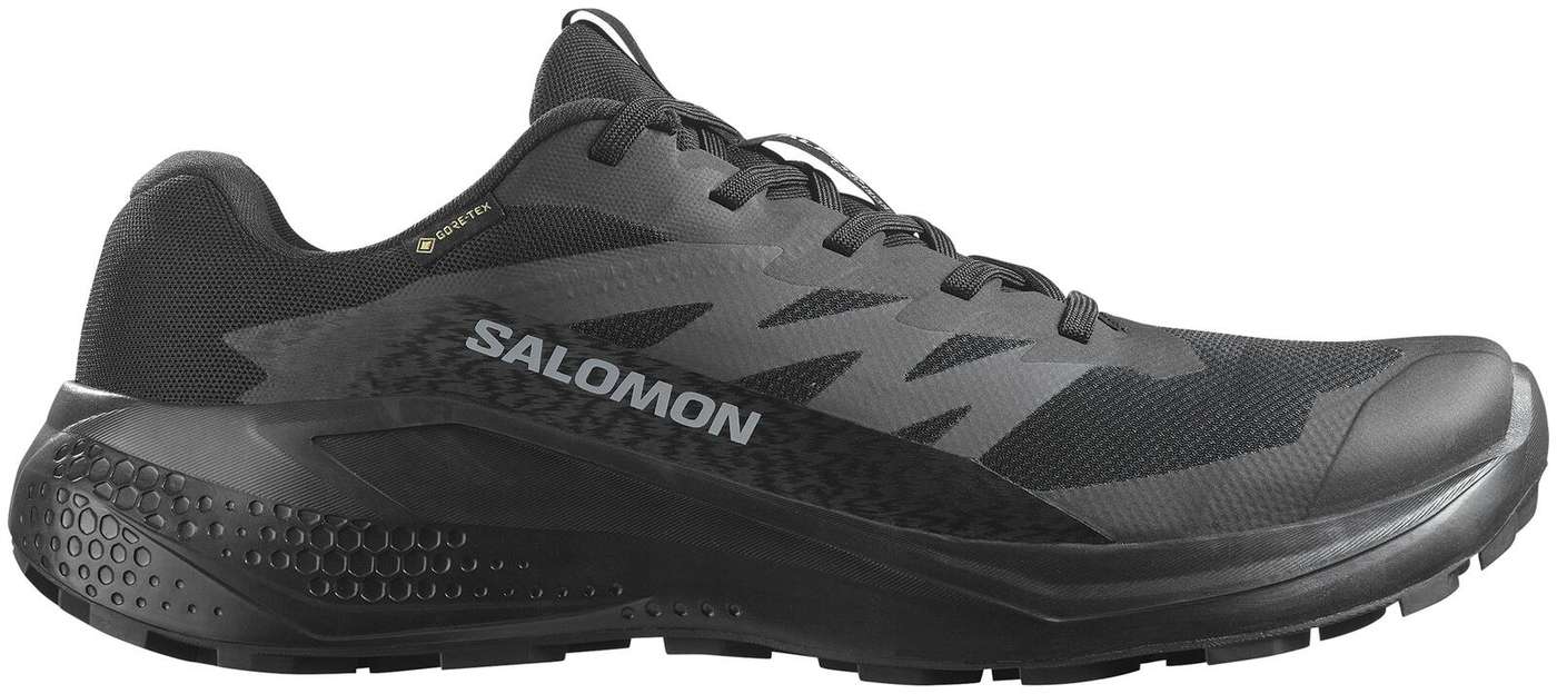 Мужские кроссовки Salomon для трейлраннинга Alphaglide GTX (размер 7 , 5, цвет Черный / Асфальт / Черный)