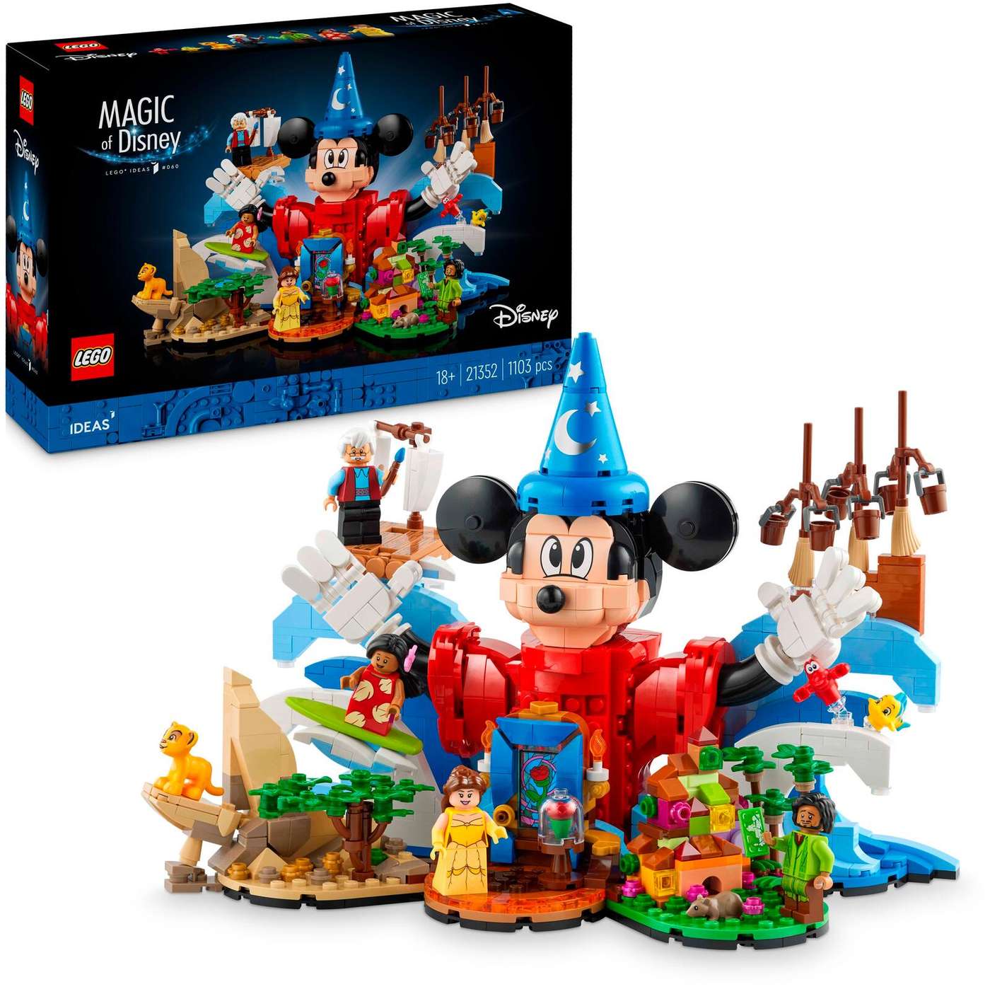 LEGO® Ideas Disney Magic 21352 подарок для взрослых