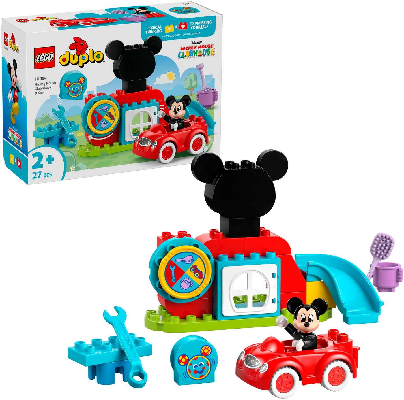 LEGO® DUPLO Disney TM 10454 Клуб Микки Мауса и автомобиль