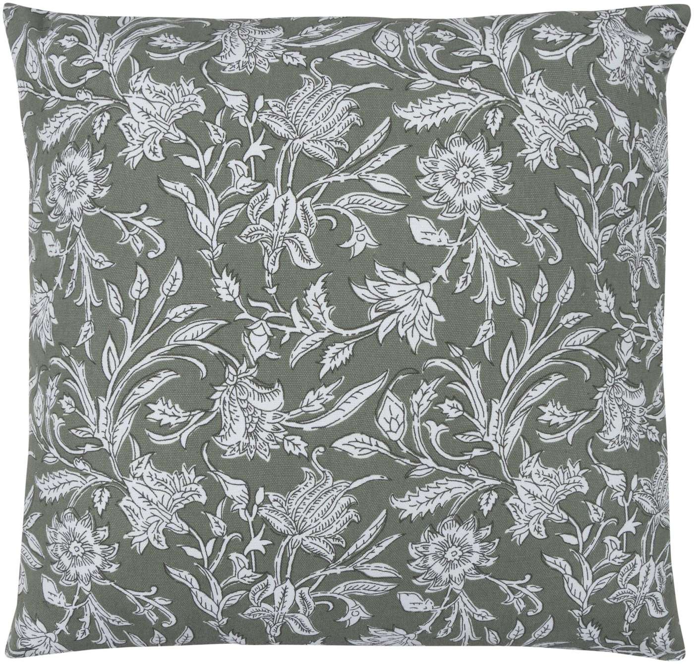 Декоративная подушка Tex Home Fleurs 45x45 см зеленая (цвет зеленый)