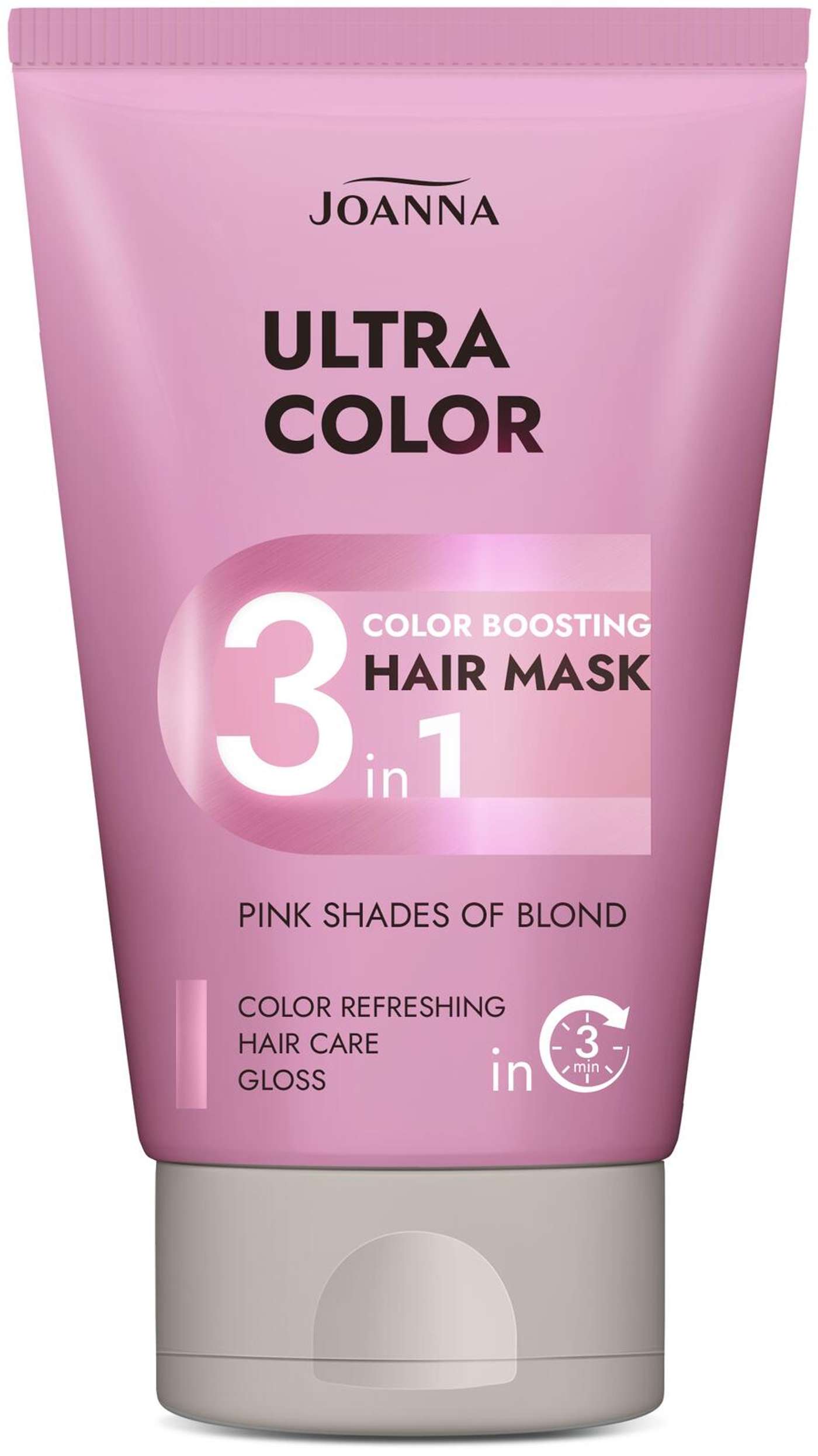 Маска для усиления цвета волос Ultra Color - розовая