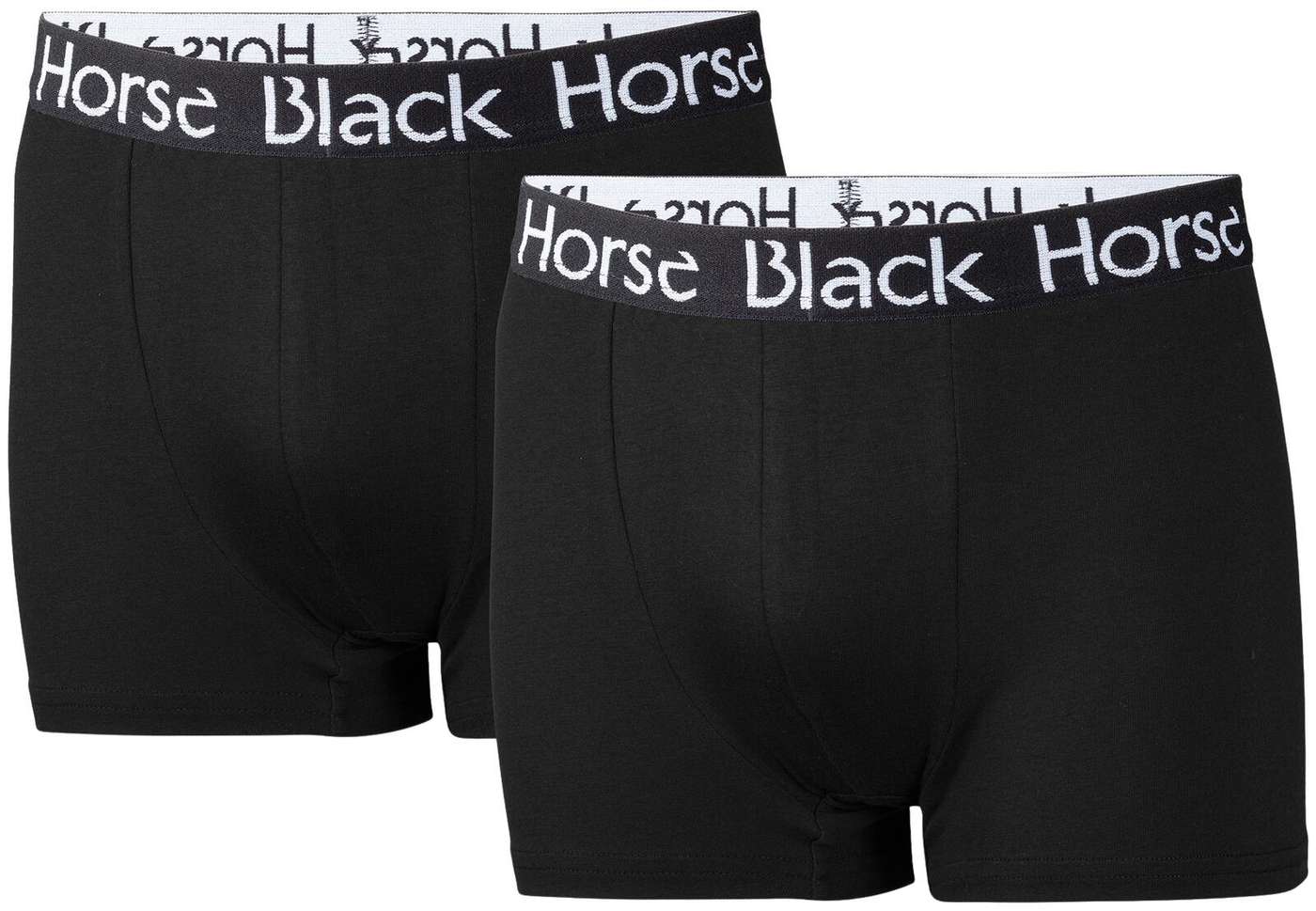 Детские боксеры Black Horse, 2 пары J033 (размер 98-104, цвет черный)