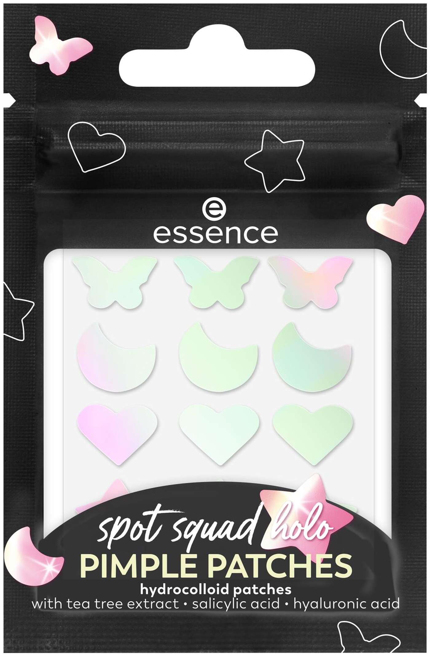 Пятно сущности Голографический отряд PIMPLE PATCHES 10 Starlight Vibes 24 ст. (цвет Звездный свет)