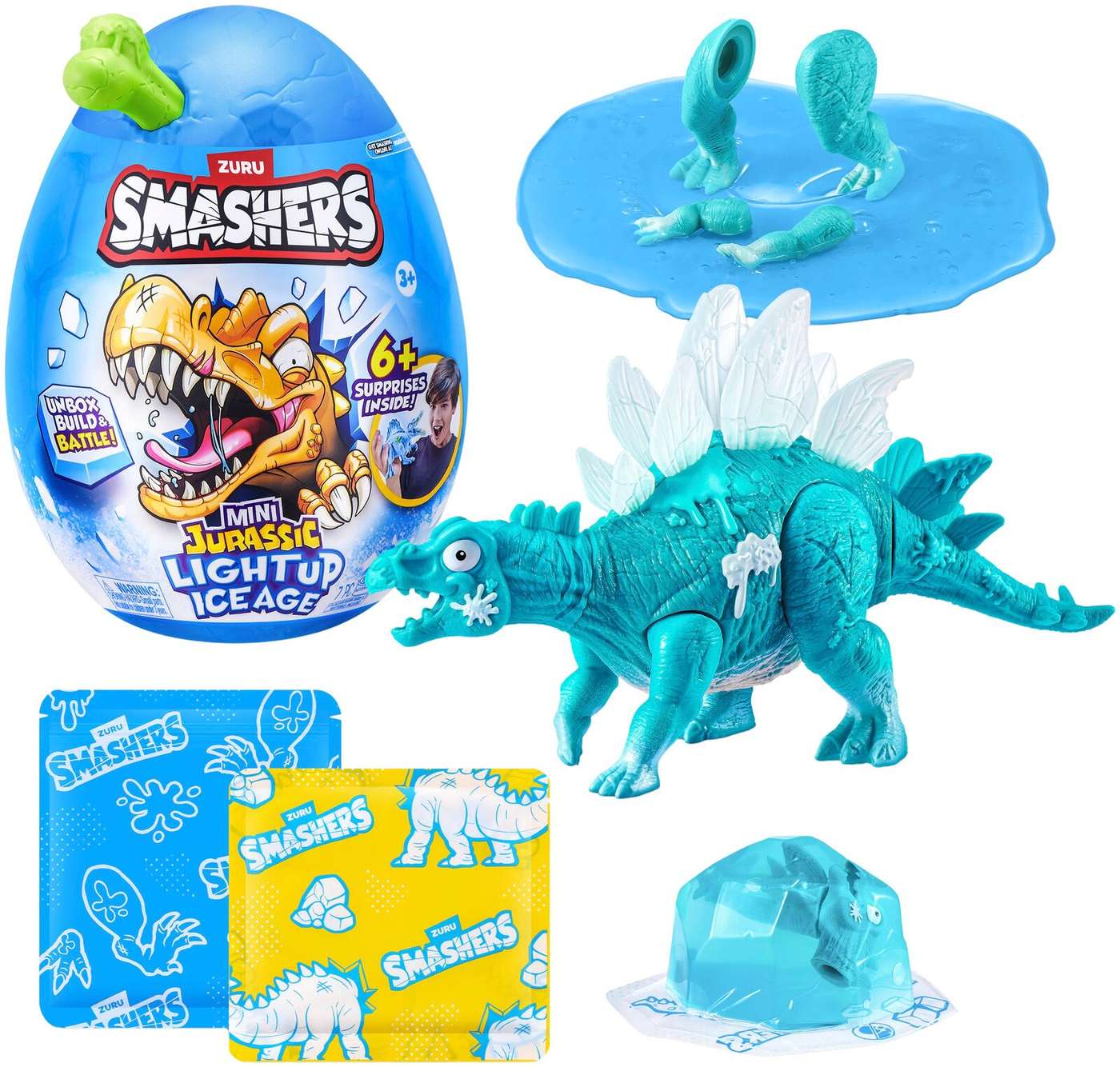 Яйцо Smashers Dino Ice Age S1, маленькое