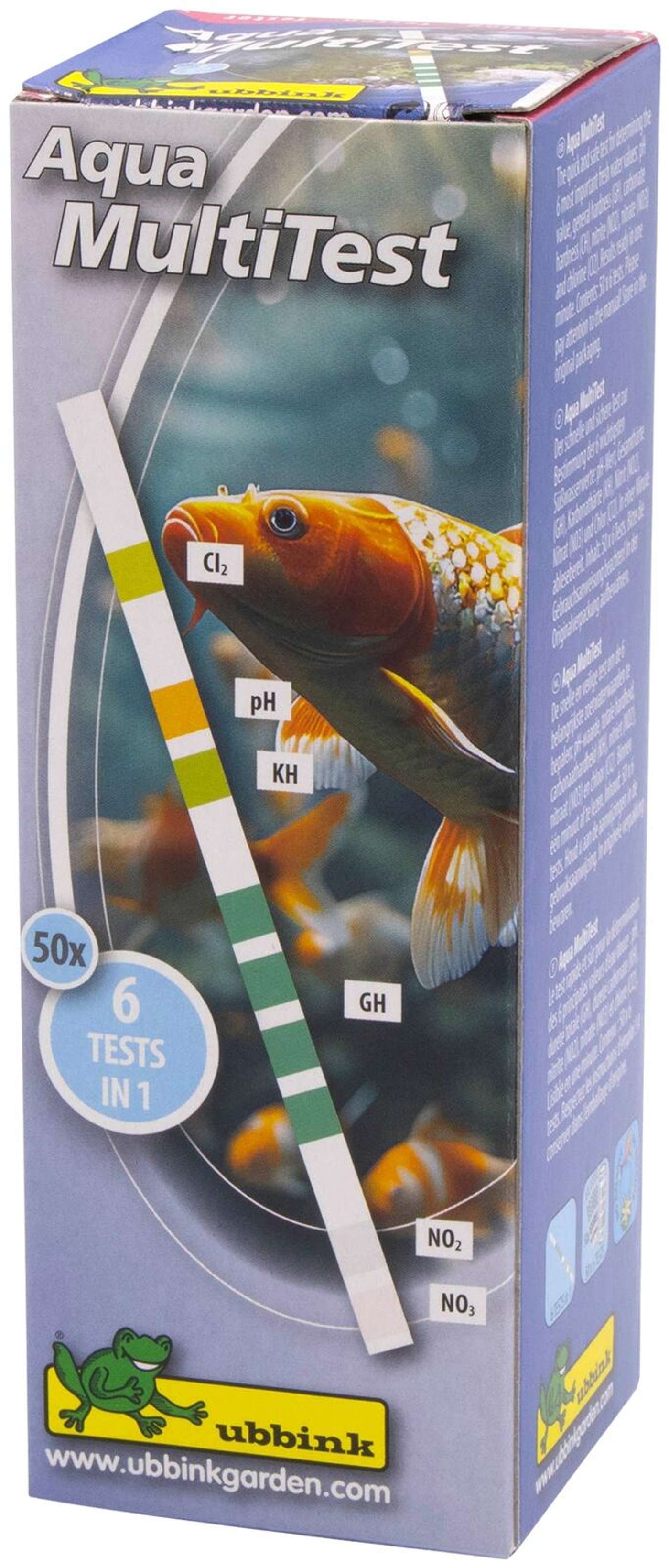 Тест-полоска для прудовой воды Aqua MultiTest
