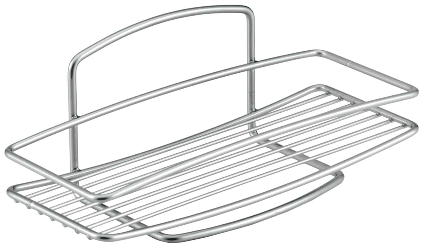 Полка Metaltex Onda прямая, 1 часть, 26x11x11 см