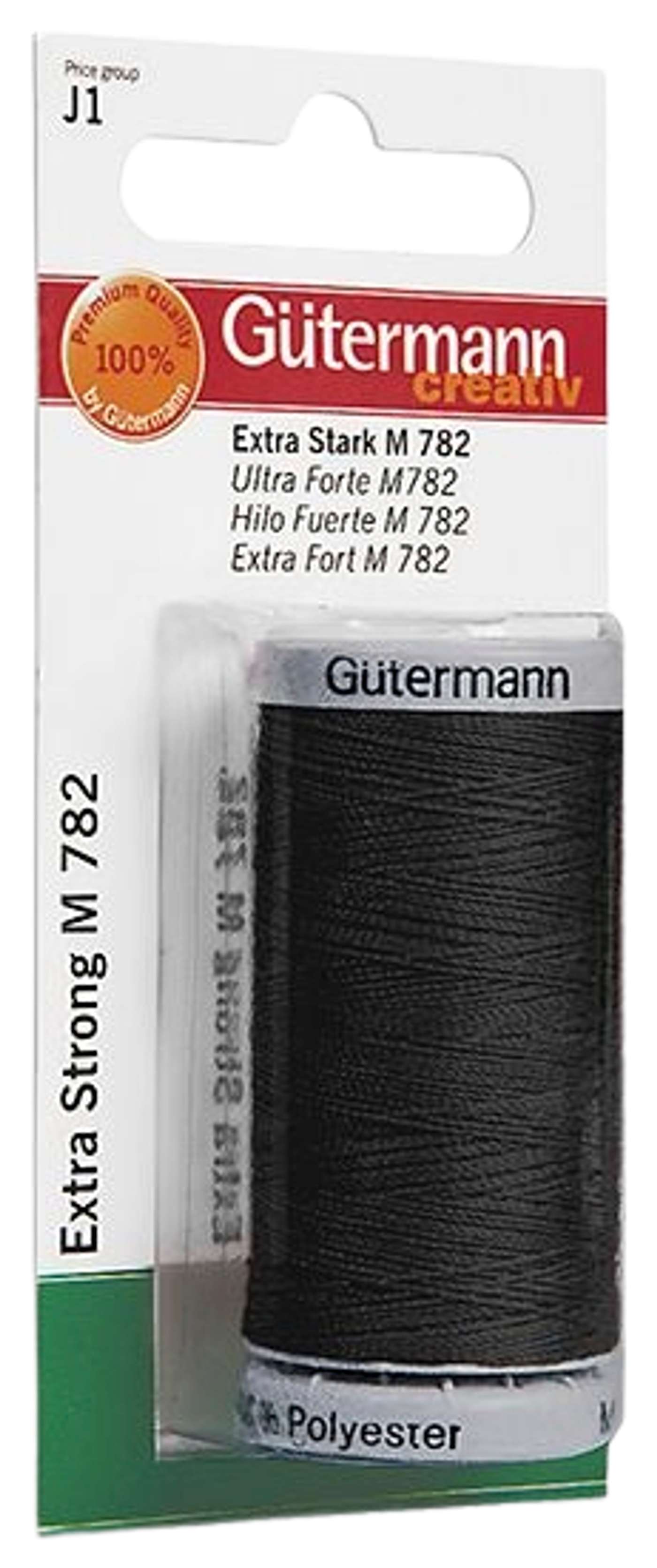 Gütermann Экстрапрочная швейная нить 100 м полиэстер (цвет черный)