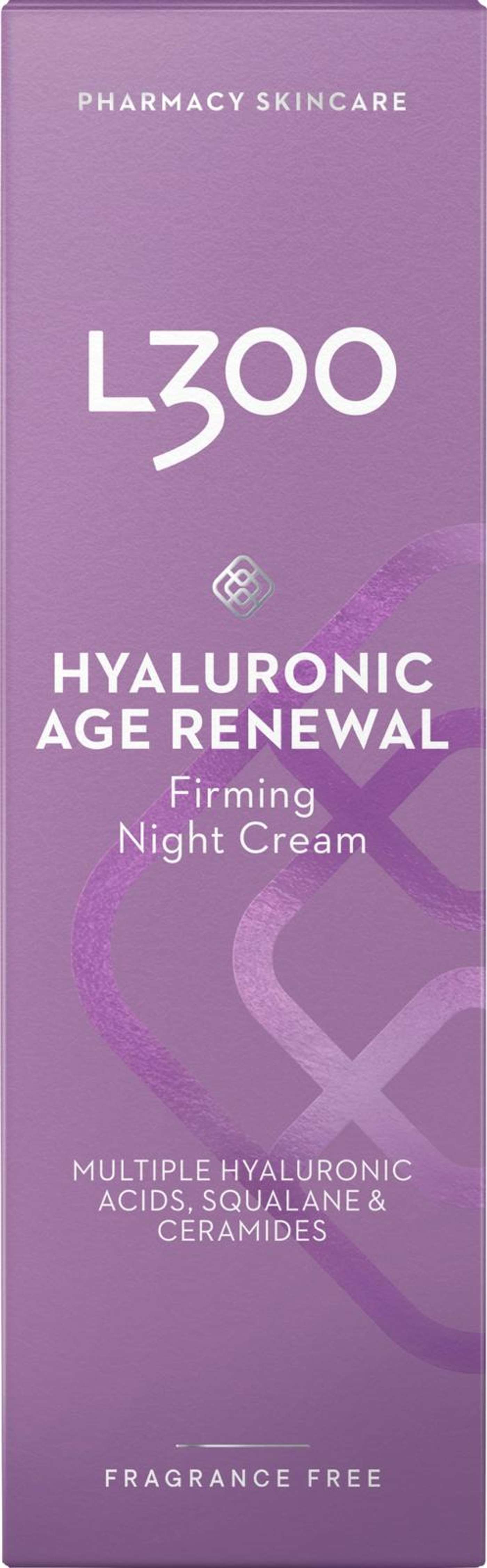 L300 Hyaluronic Age Renewal Night Cream ночной крем 50мл