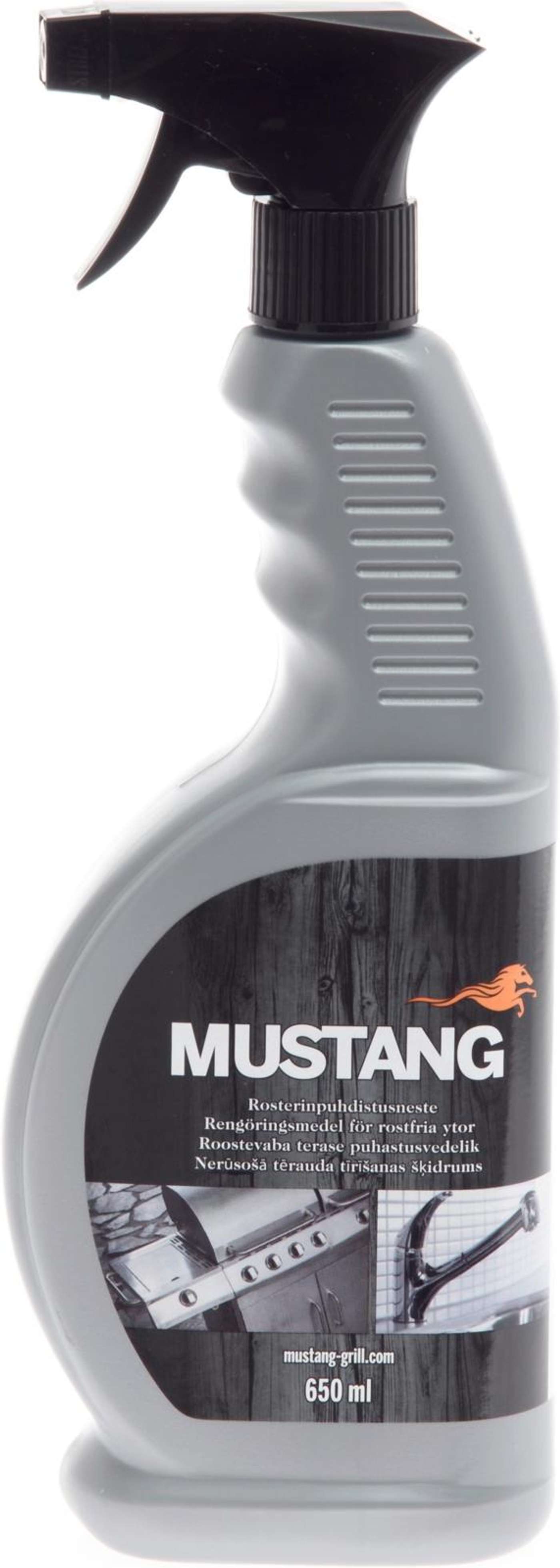 Жидкость для чистки жаровни Mustang 650мл (цвет Серебро)
