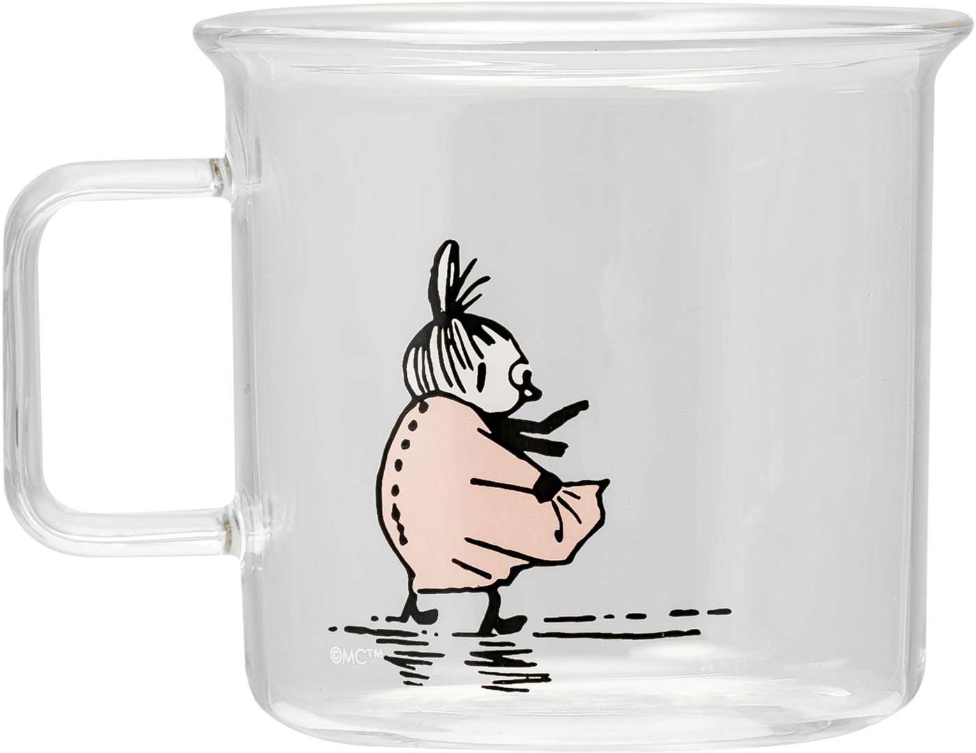 Стеклянная кружка Muurla Moomin Pikku Myy 3, 5 дл (цвет яркий)