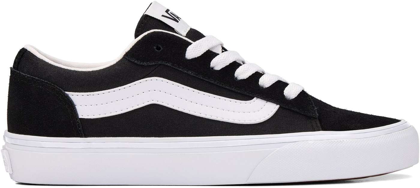 Детские кроссовки для отдыха Vans Vero LS (размер 055, цвет Черный / белый)