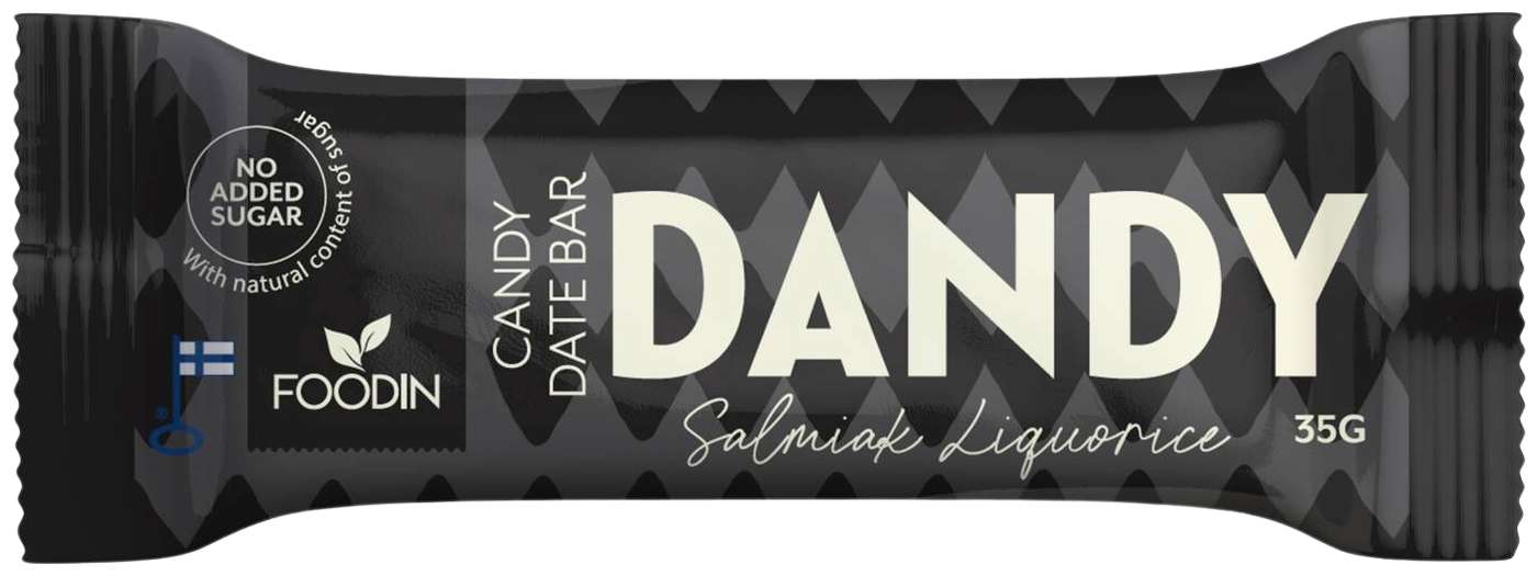 Батончик Foodin Dandy, лакрица Салмиак, 35г