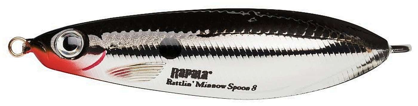 Приманка Rapala Rattlin' Minnow Spoon 08 Ch (цвет Разноцветный)