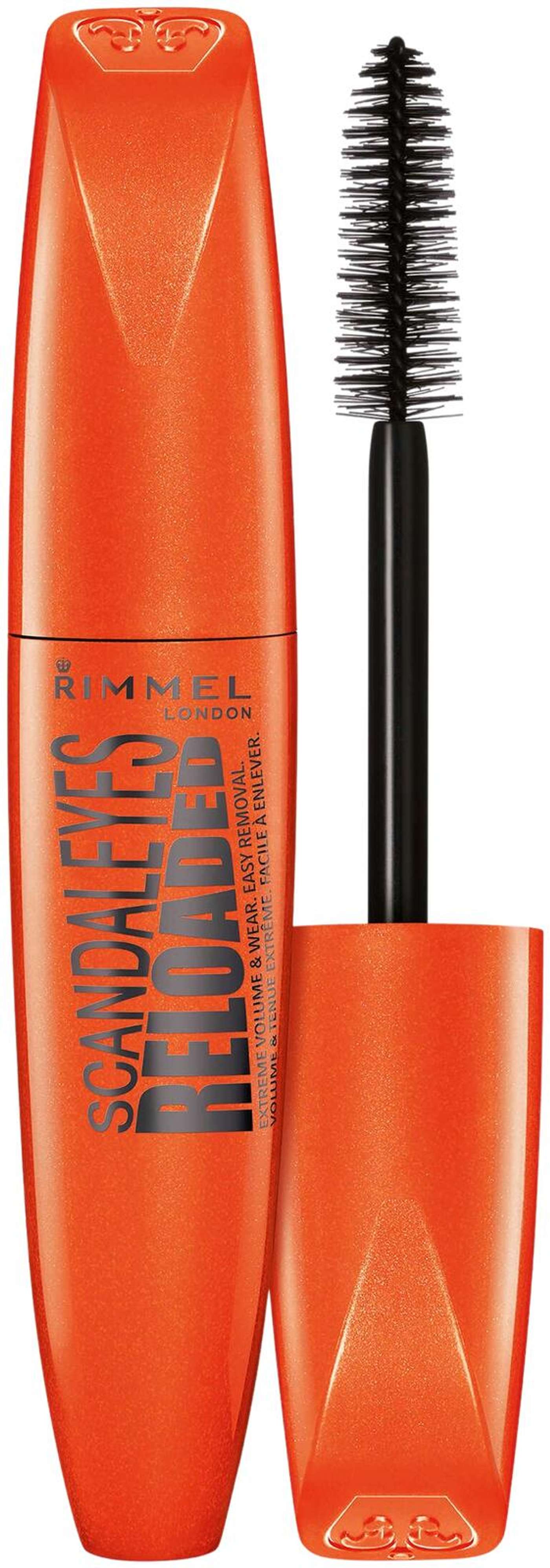 Rimmel 12ml Scandaleyes Reloaded 001 Черная тушь для ресниц тушь для ресниц (цвет Черный)