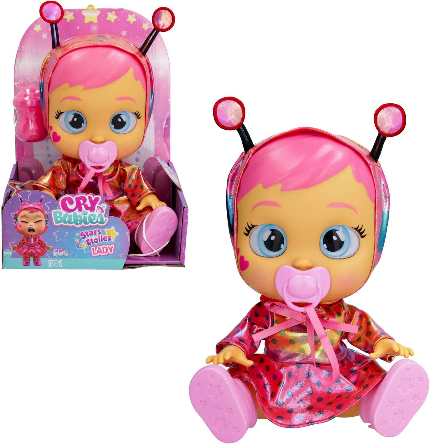Кукла Cry Babies Stars Леди