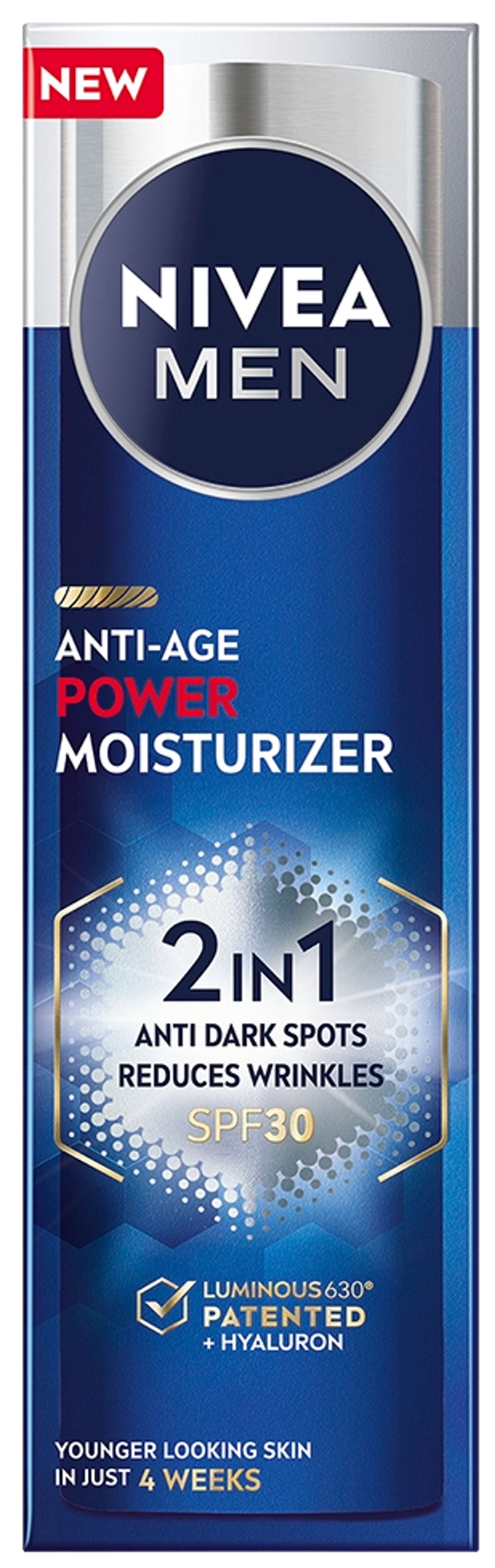 NIVEA MEN 50 мл Антивозрастной увлажняющий крем для лица 2 в 1