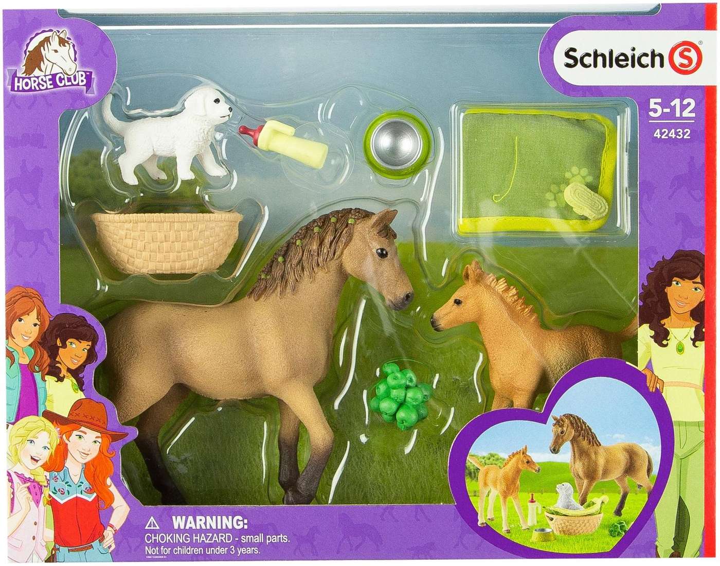 Набор для ухода за маленькими животными schleich® HORSE CLUB's Sarah