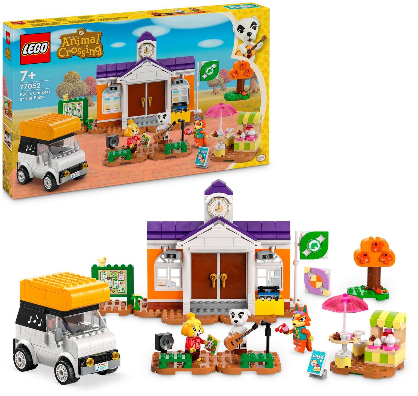 LEGO® Animal Crossing™ 77052 - Концерт К. К. на площади