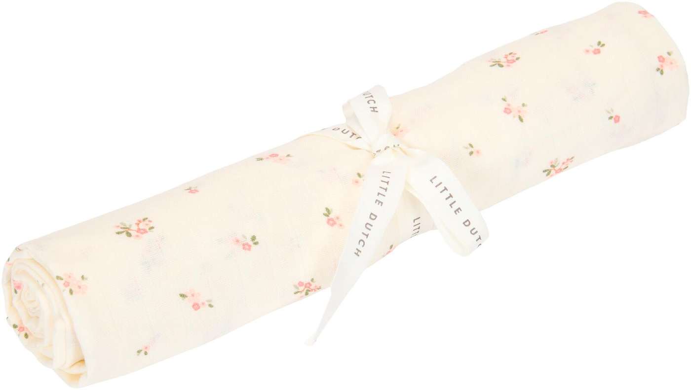 Полотенце голландское марлевое 120х120 см Fairy Blossom
