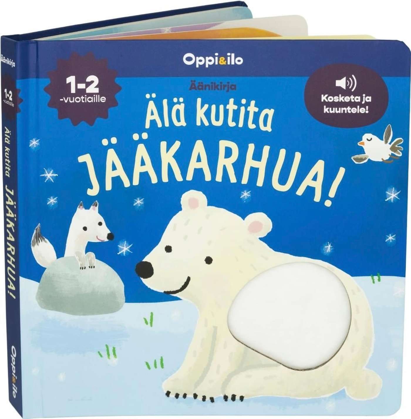 Таплин «Не щекочи белого медведя» Книга «Звуки и прикосновения» 1-2 года