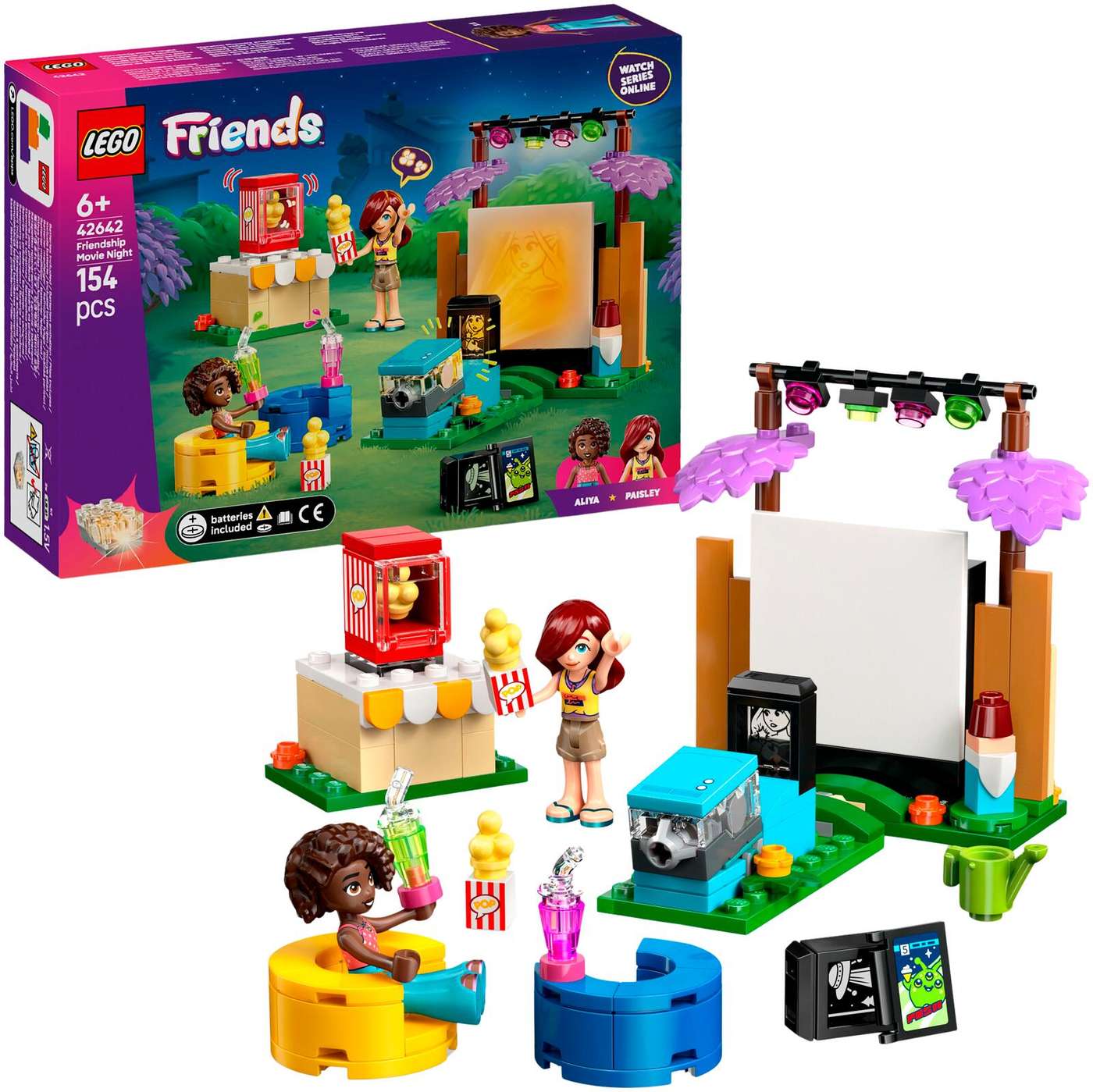 LEGO® Friends 42642 Вечер кино «Друзья»