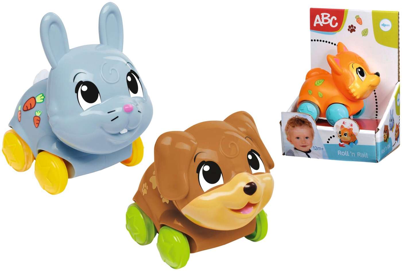 Аттракционы Simba ABC Fun, 8 см, 3 вида, продаются индивидуально