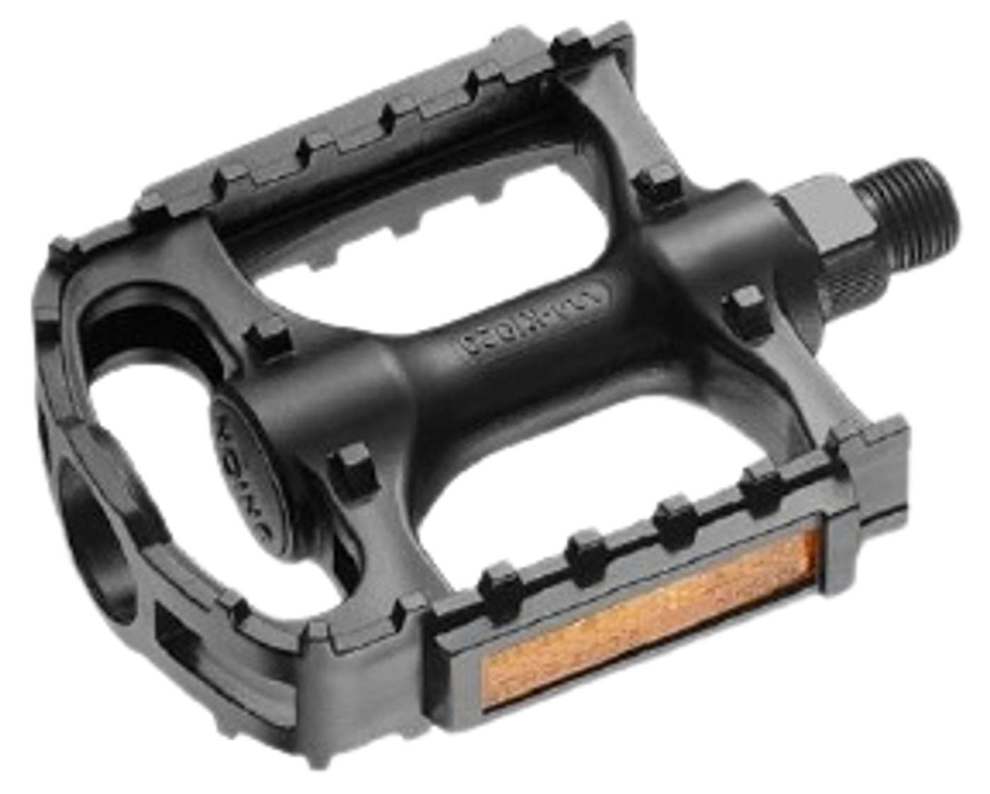 Педаль Jupiter MTB 9 / 16" с пластиковым ободом (цвет черный)