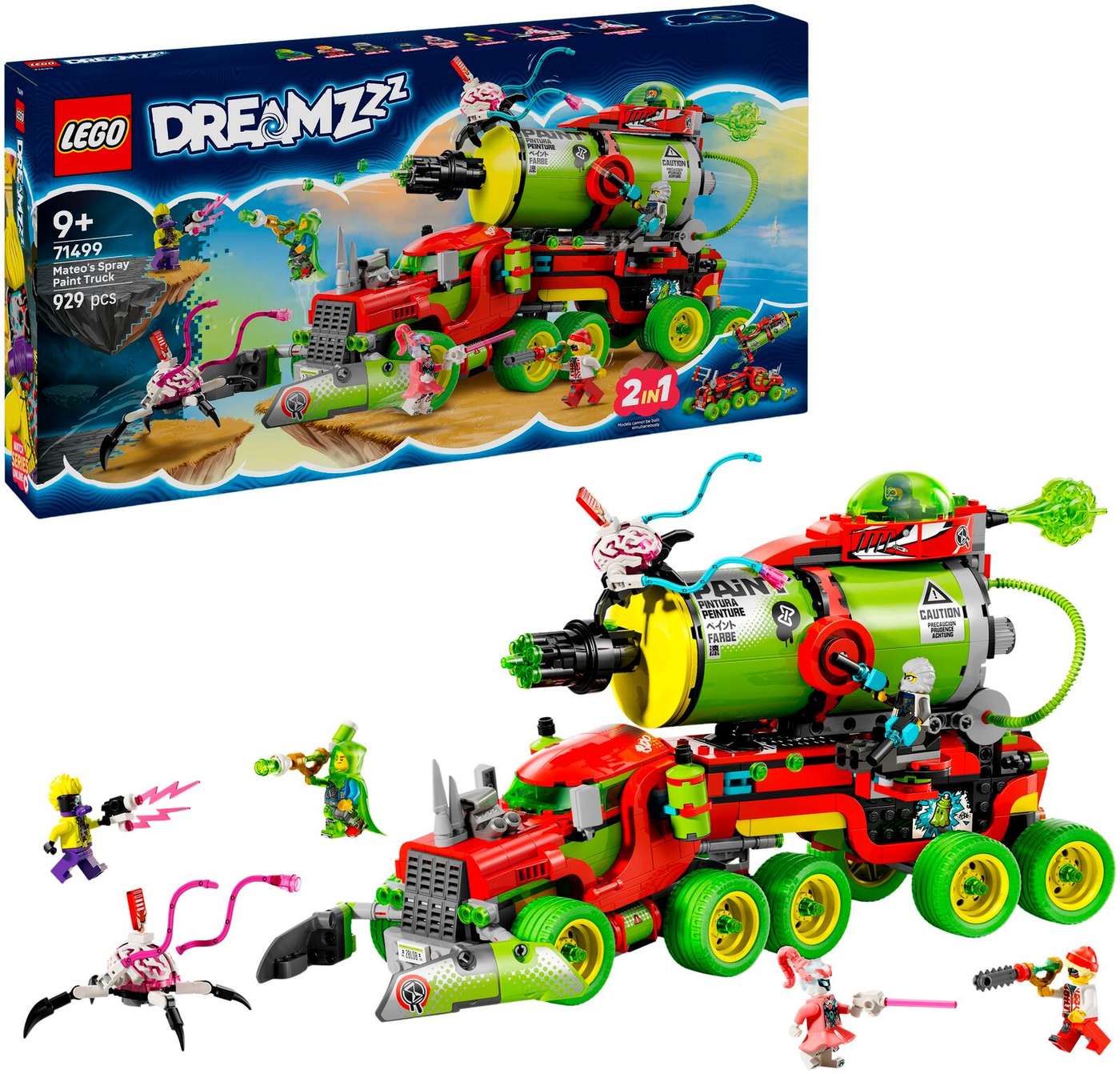 LEGO® DREAMZzz 71499 Машинка Матео с аэрозольной покраской