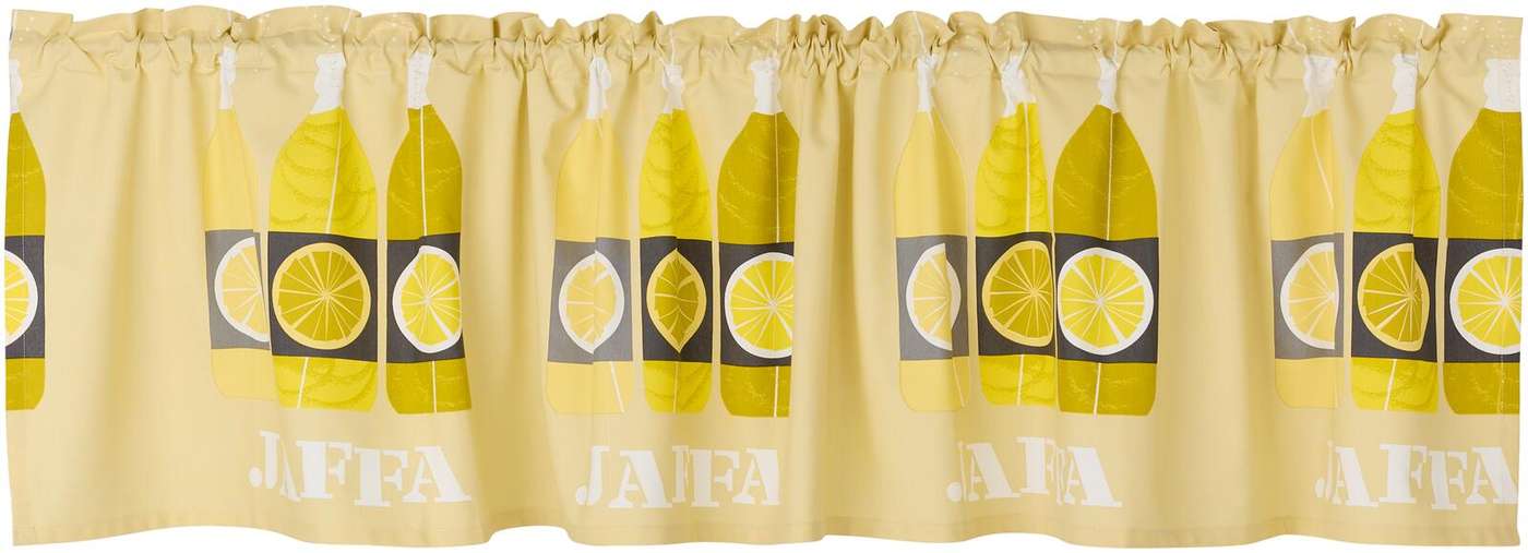 Карниз Vallila Jaffa 60х250 см желтый (цвет желтый)
