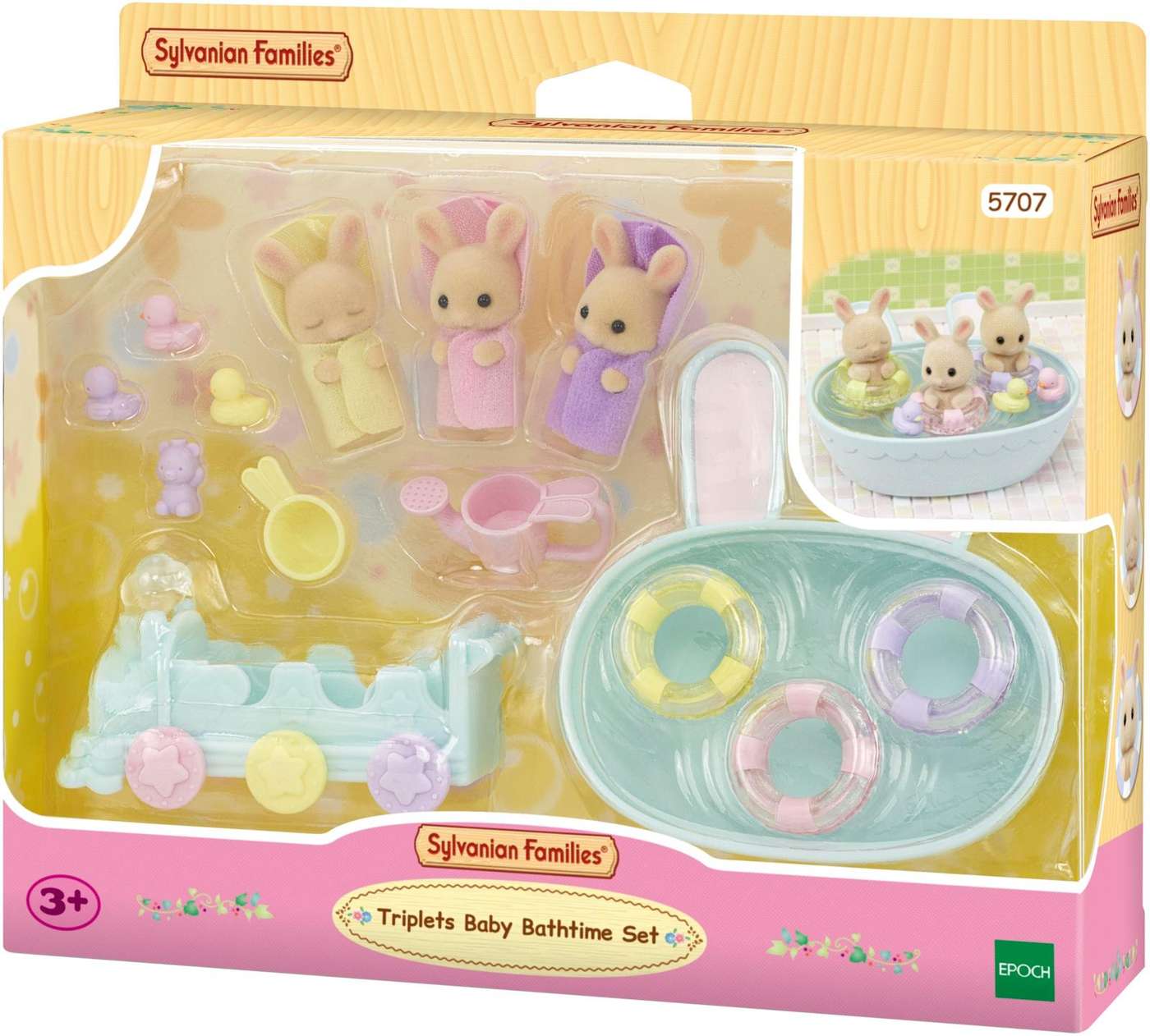 Sylvanian Families Тройной набор для ванны