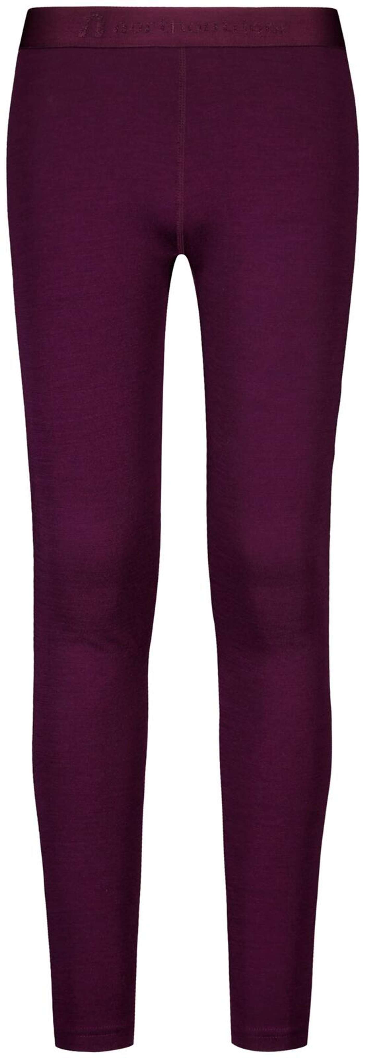 Детские многослойные брюки из мериноса North Outdoor Sensitive (размер 122-128, цвет слива)