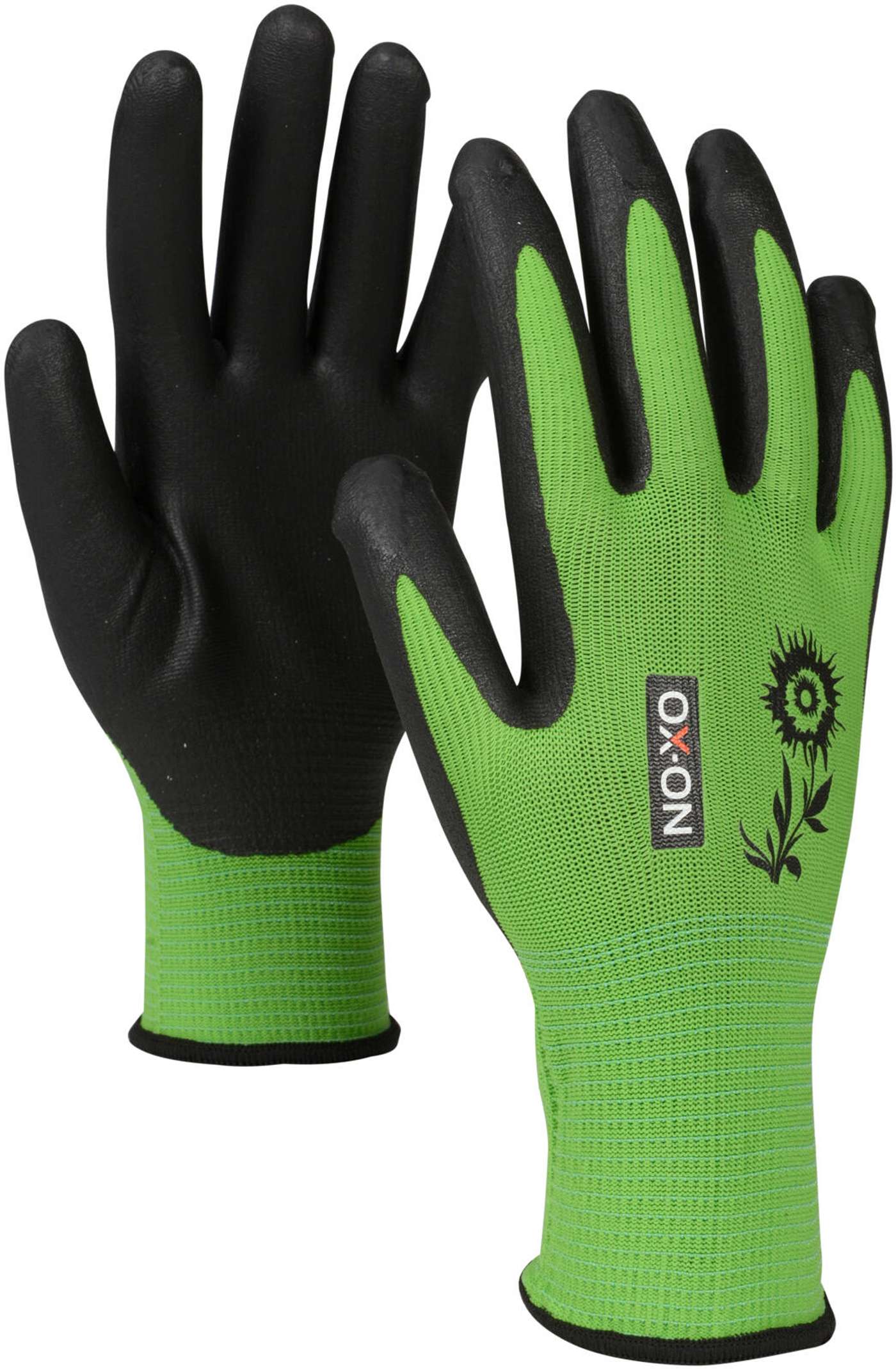 OX-ON Садовая перчатка Comfort 5300 (размер 7, цвет лайм)