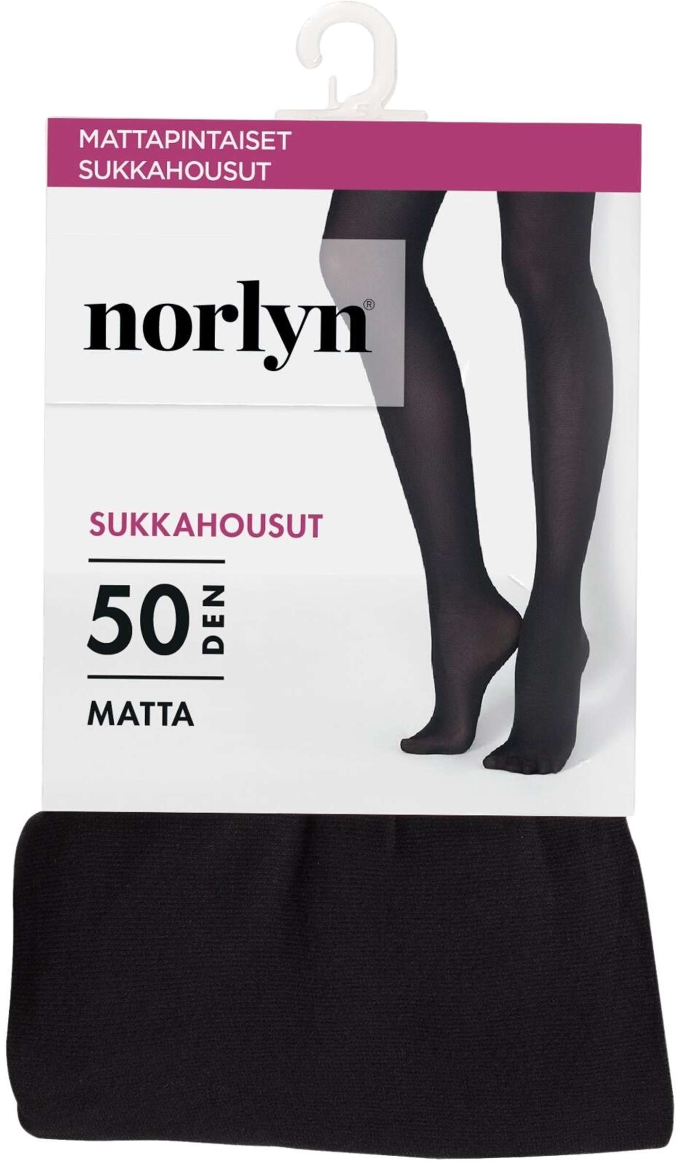 Колготки женские Norly Колготки 50 ден. (размер 36-40, цвет черный)