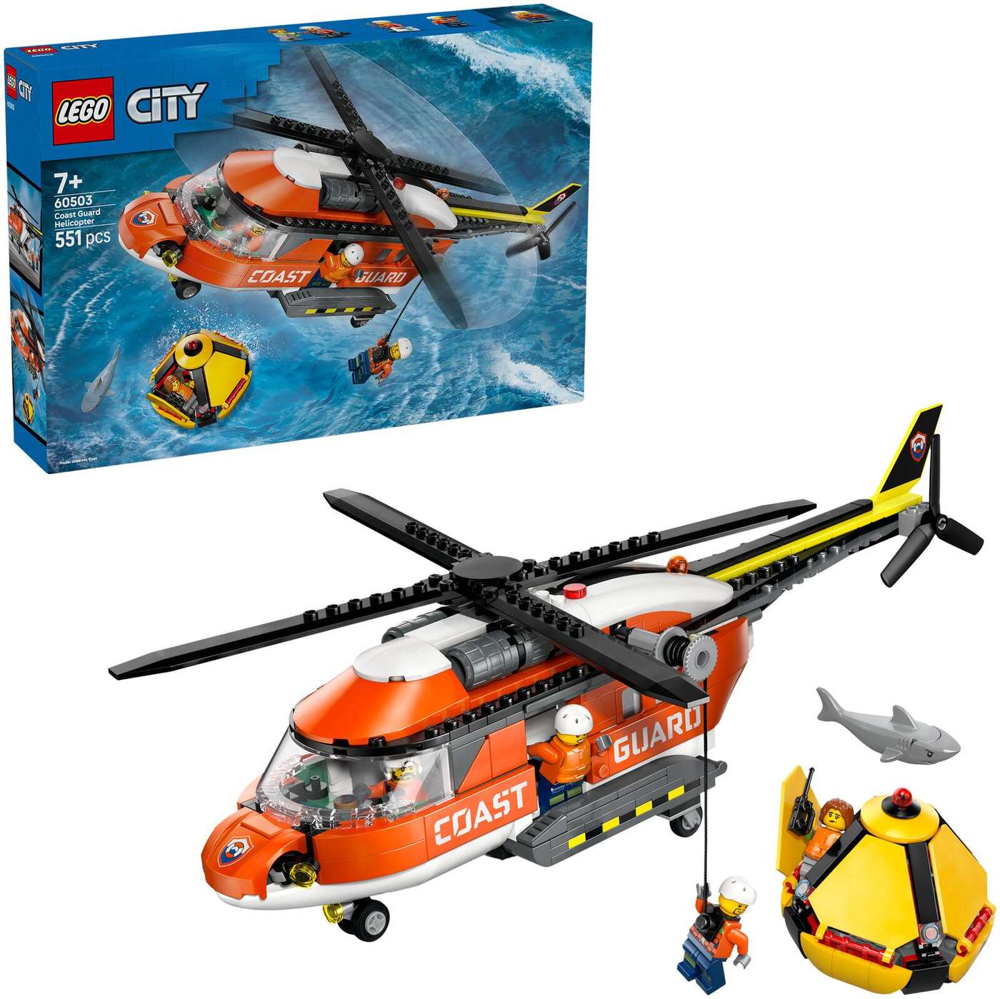 LEGO® City Exploration 60503 Вертолет береговой охраны