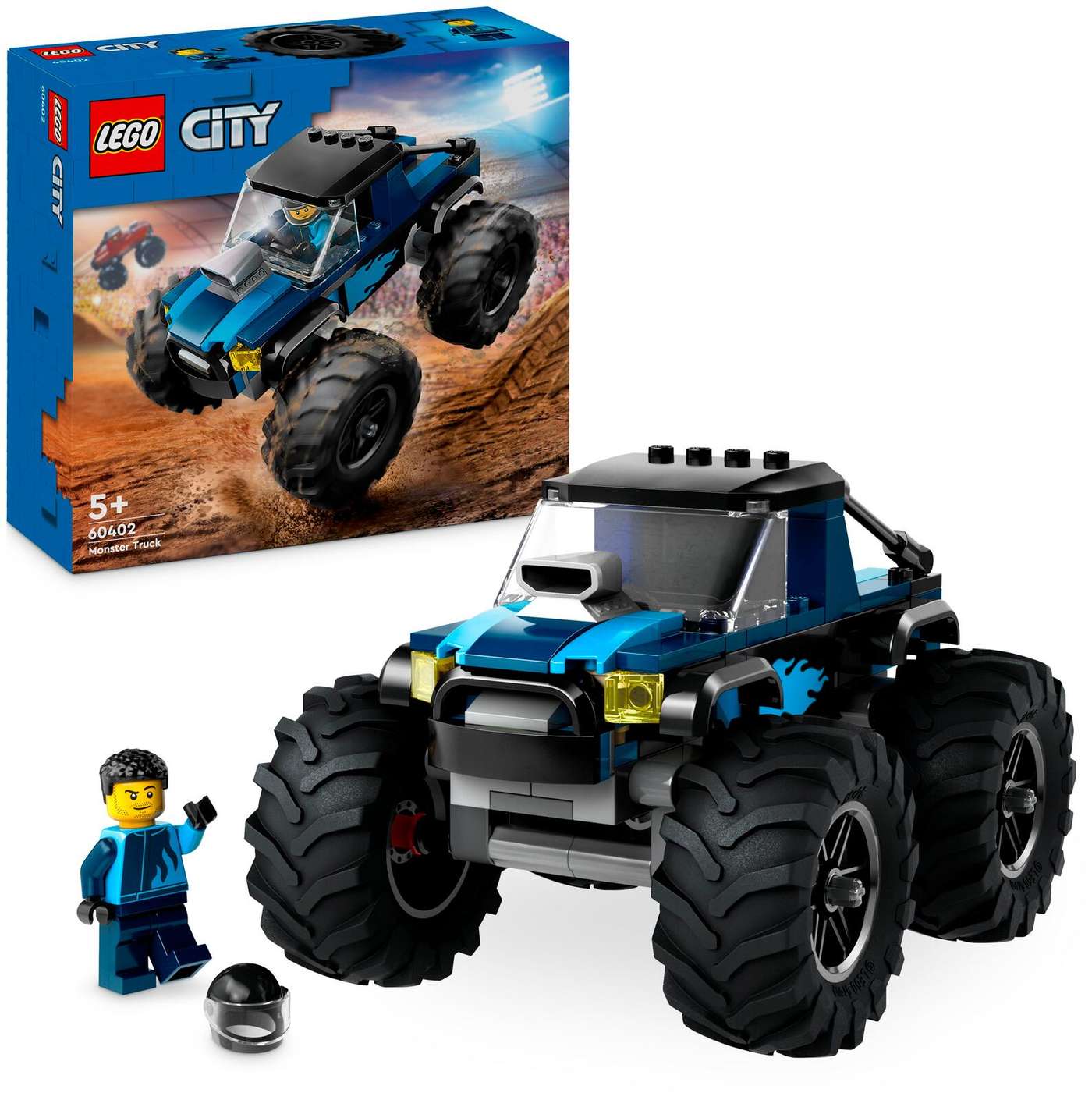 LEGO City Great Vehicles 60402 Синий грузовик-монстр