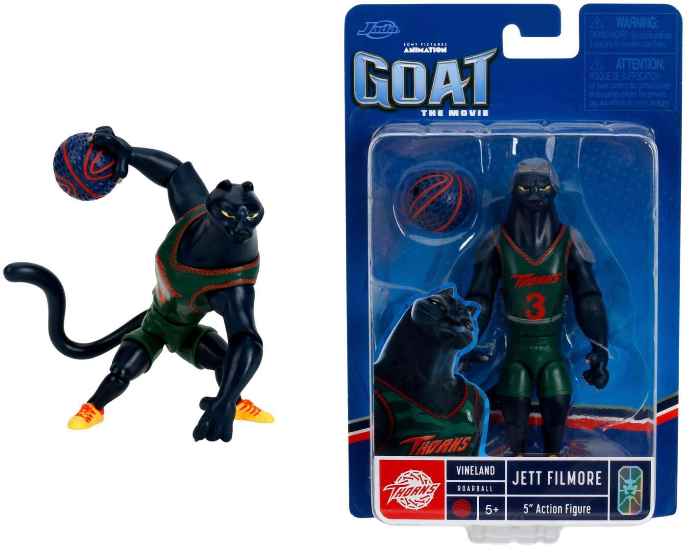 Jada GOAT Jett, шарнирная коллекционная фигурка, 13 см