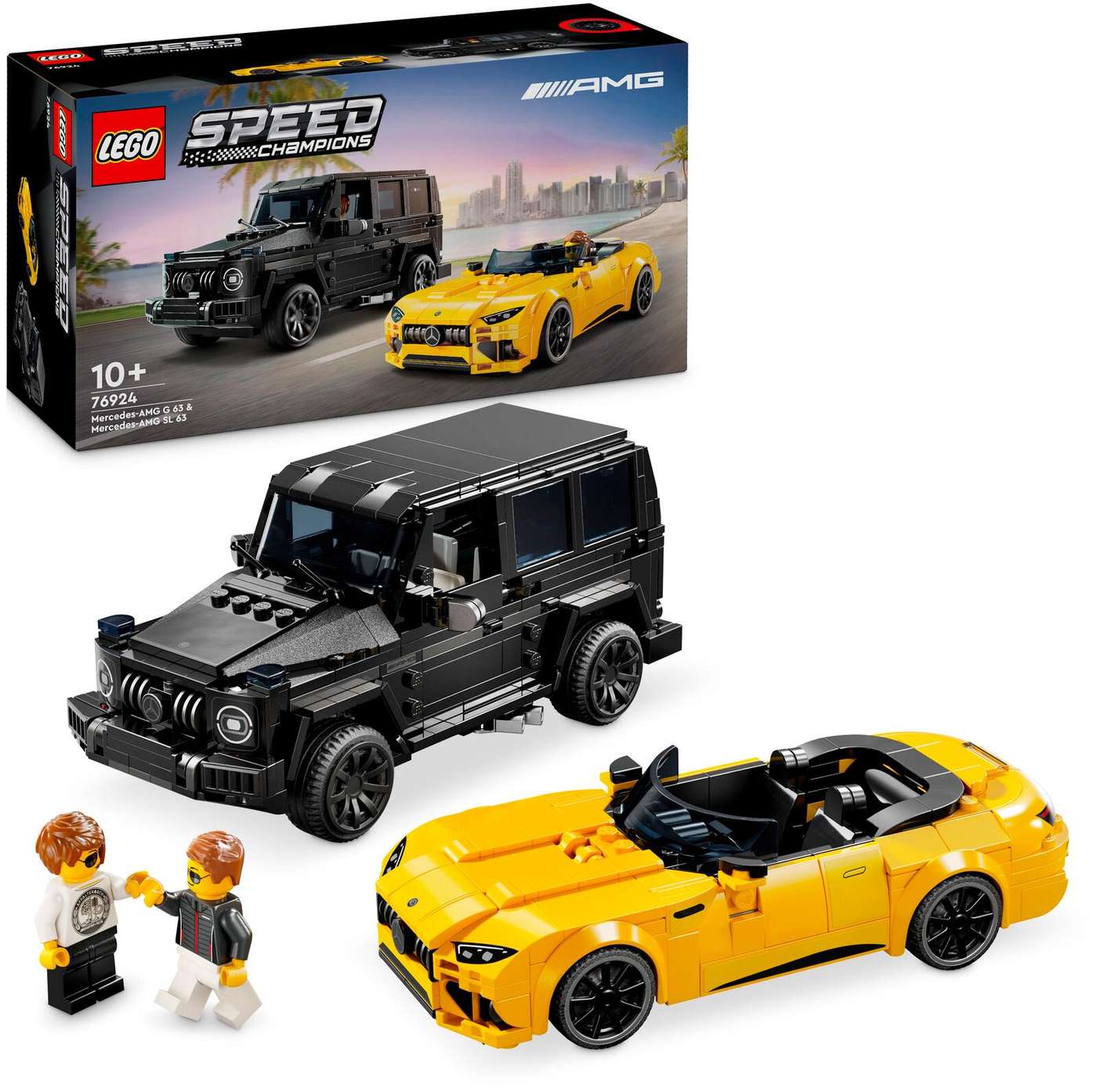 LEGO® Speed ​​​​Champions 76924 Mercedes-AMG G 63 и Mercedes-AMG SL 63
