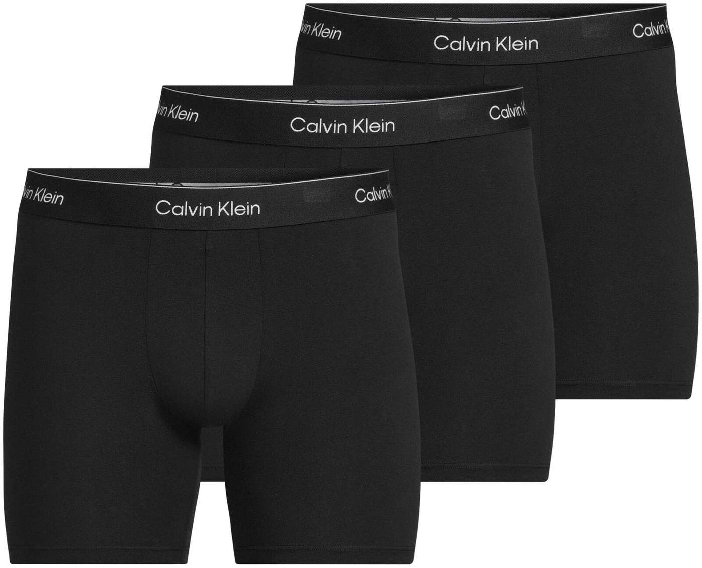 Набор мужских боксеров Calvin Klein, 3 пары (размер С, цвет черный)