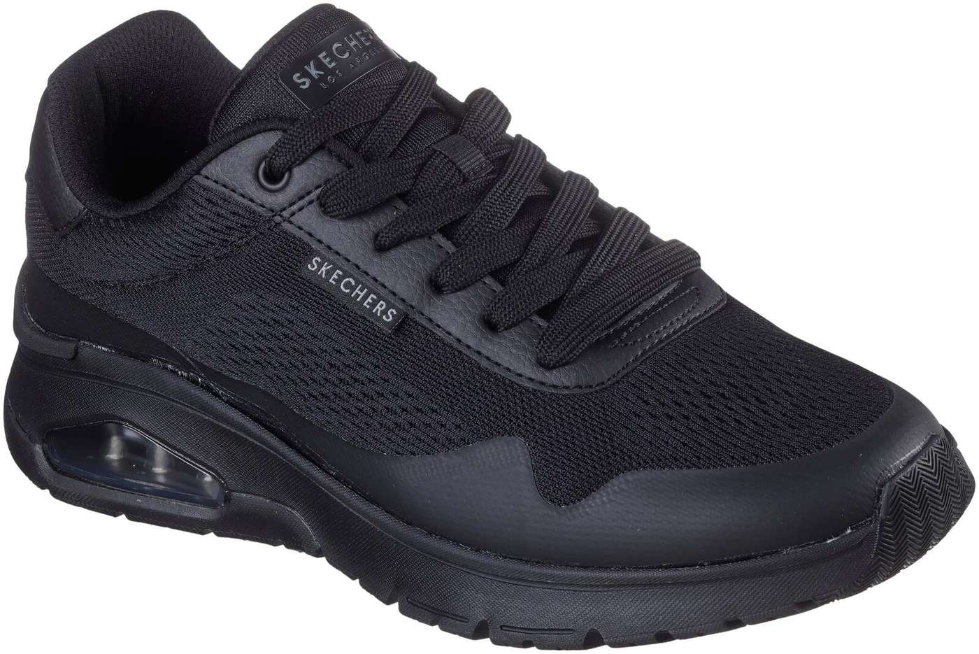 Мужские кроссовки Skechers для отдыха Uno Flex Black (размер 47 , 5, цвет черный)