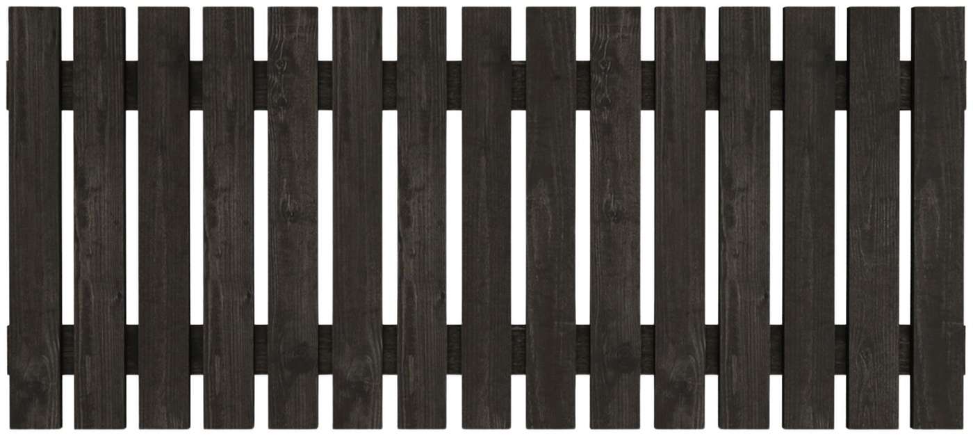 Защитное ограждение, вертикальная обшивка, графитово-серый, 183x80x3, 3 см (цвет ГРАФИТОВЫЙ СЕРЫЙ)