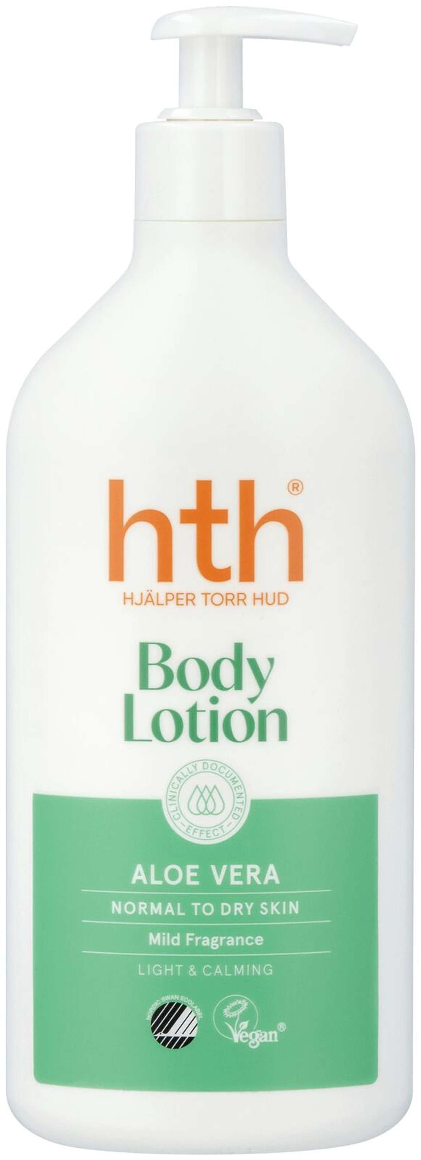 HTH Aloe Vera Body Lotion для нормальной и сухой кожи лосьон для тела 400мл
