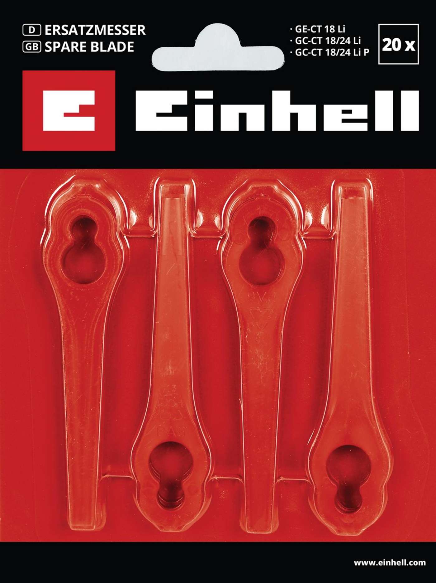 Запасные лезвия для триммера Einhell 20 шт.