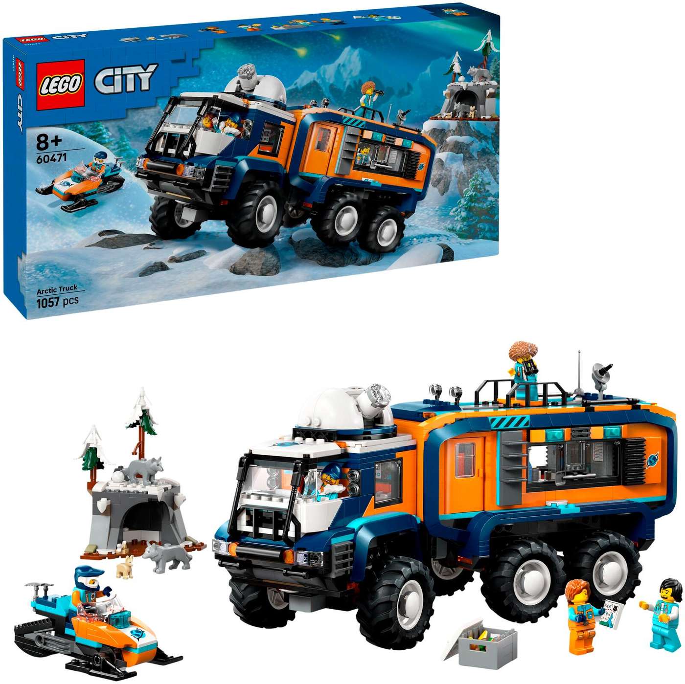 LEGO® City Exploration (60471) Грузовик для научной лаборатории «Исследователи Арктики»