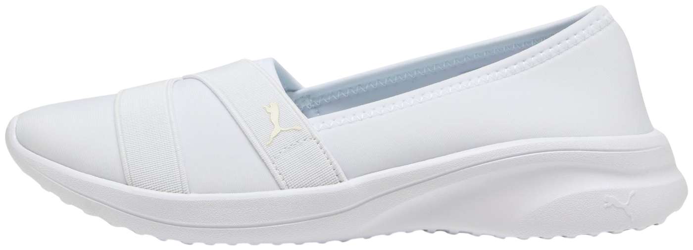 Женская спортивная балерина Puma Аделина 2 (размер 4, цвет Бело-Белый)